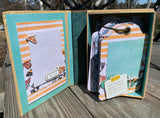 Painted Floral Book Box Button Farm Club Kit