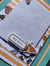 Painted Floral Book Box Button Farm Club Kit