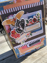 Painted Floral Book Box Button Farm Club Kit