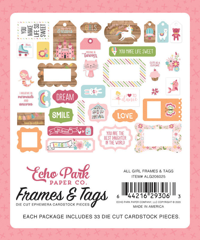 All Girl Frames & Tags