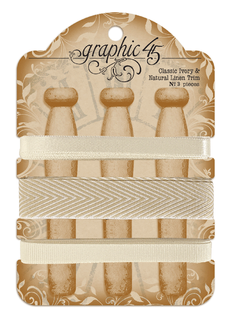 Classic Ivory & Natural Linen Trim