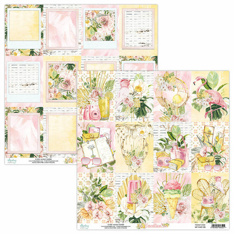 Vacation 12x12 Double Sided Card Stock