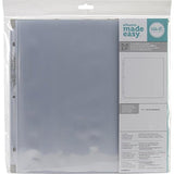 We R Memory Keepers 12 x 12 Ringed Photo Sleeves
