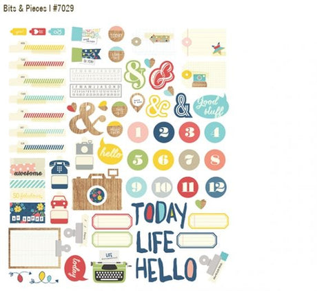 Life Documented Bits & Pieces by Simple Stories