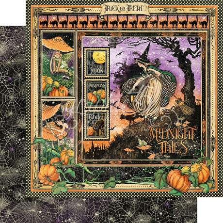 Midnight Tales Collection Double-Sided Cardstock - Midnight Tales