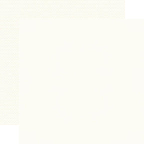 Color Vibe 12x12 Textured Cardstock - Warm White